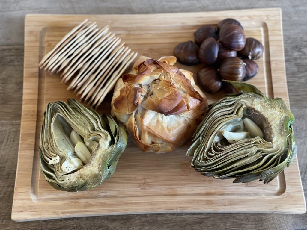 Baked Brie and Artichoke