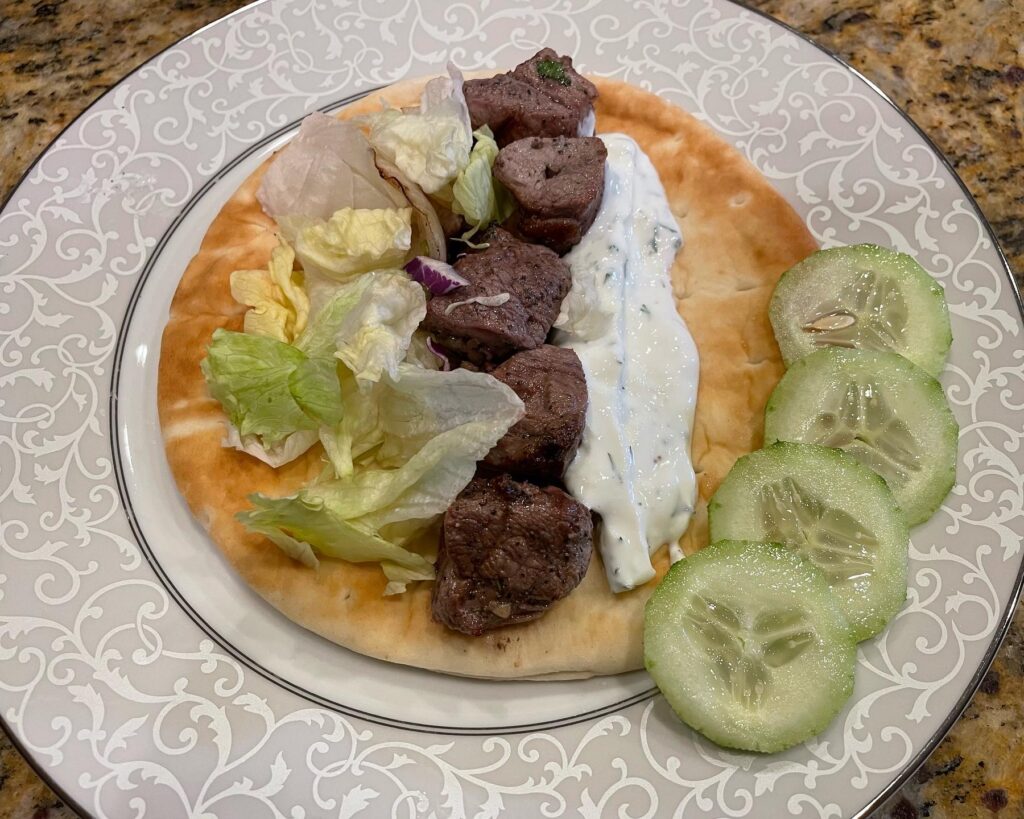 Lamb Souvlaki